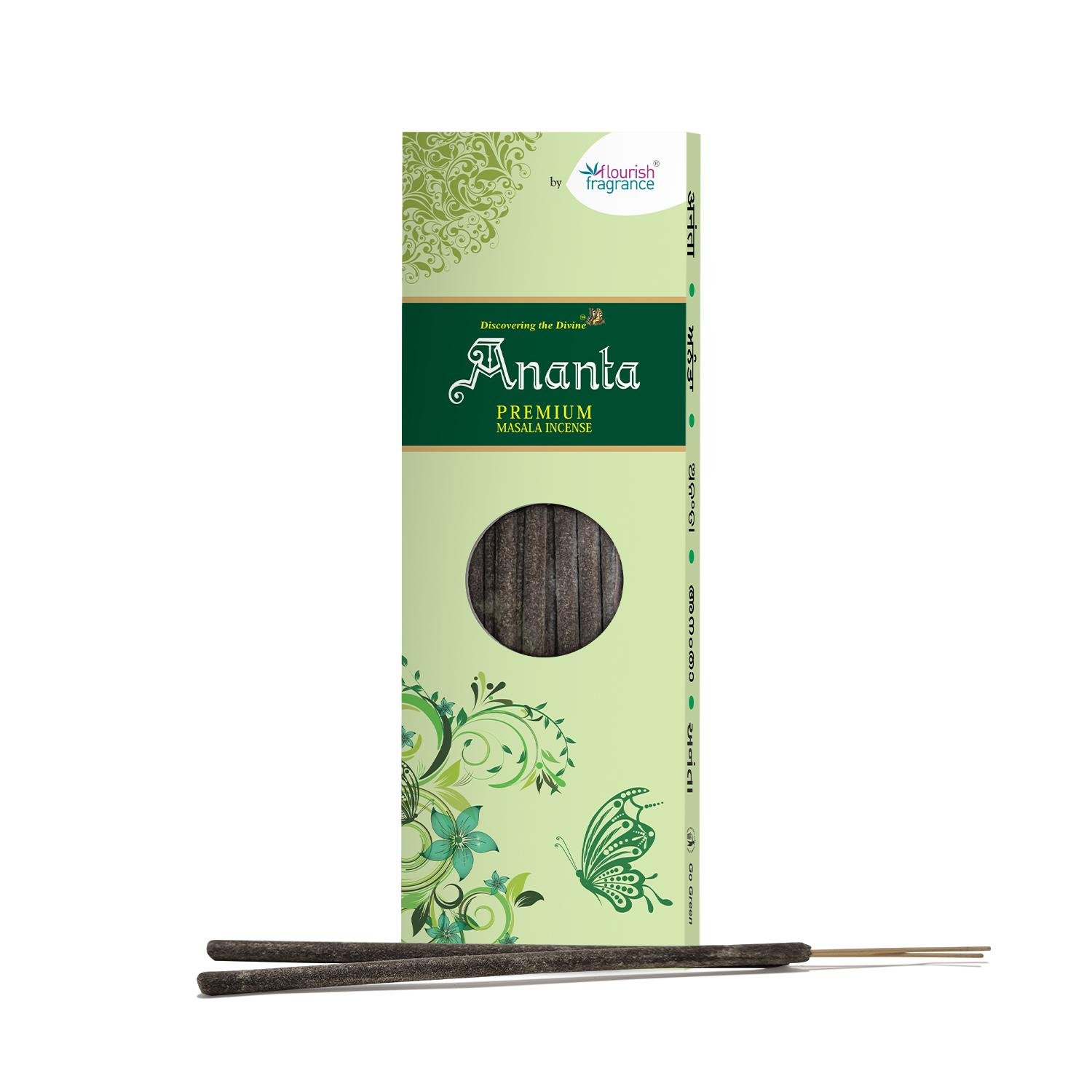 ANANTA MASALA THICK PREMIUM INCENSE STICKS