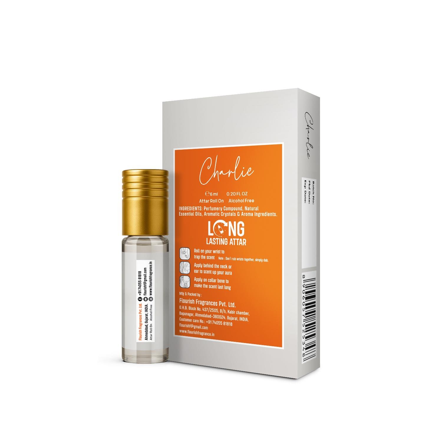 CHARLIE ATTAR ROLL ON