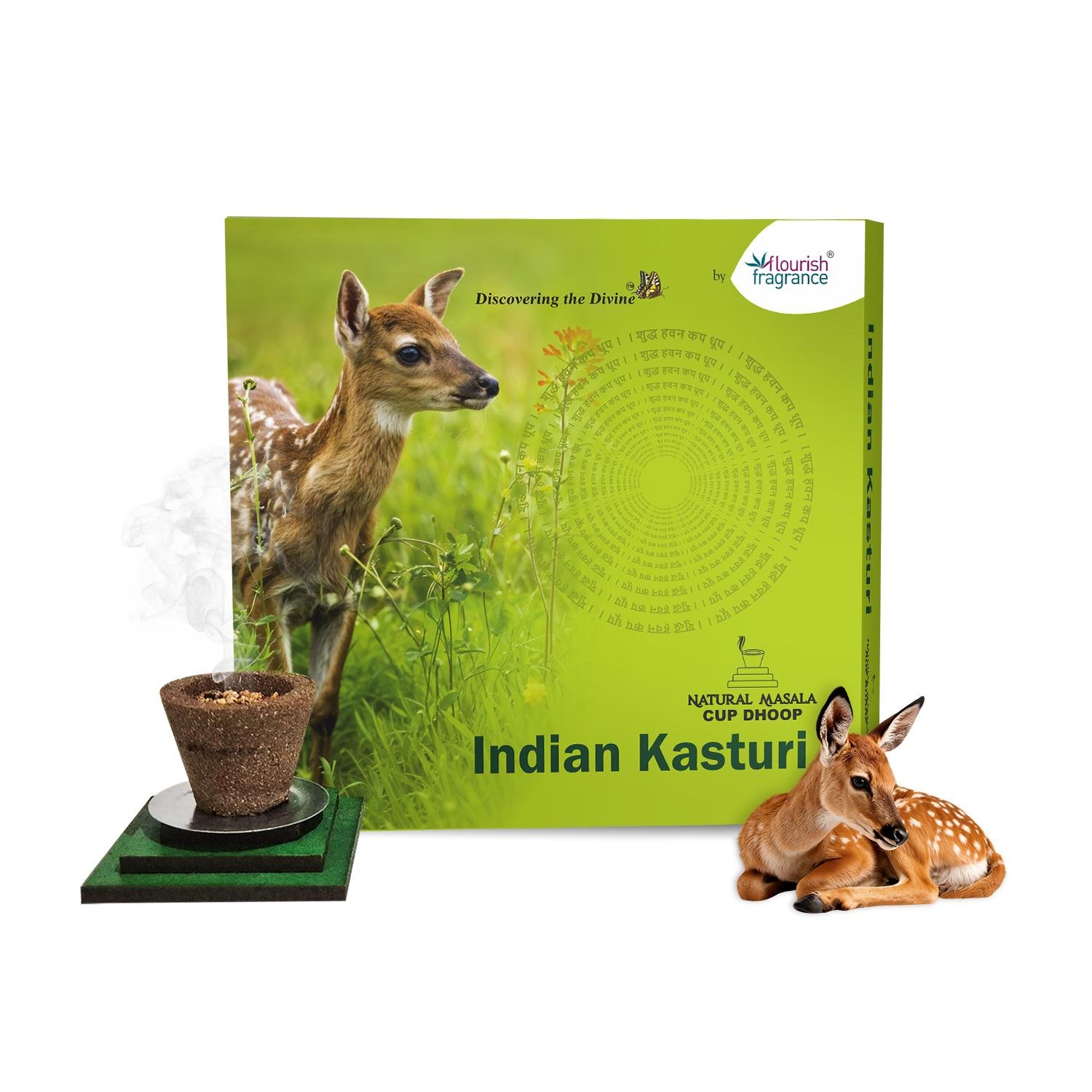 INDIAN KASTURI  NATURAL MASALA DHOOP CUP