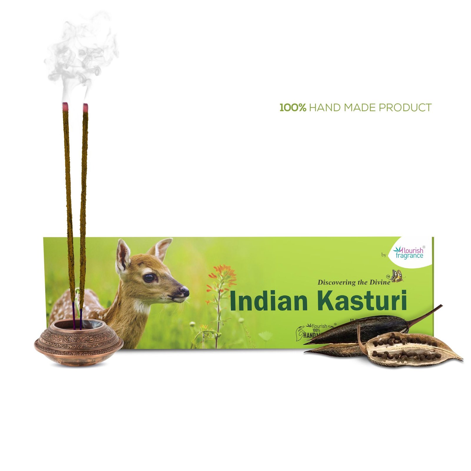 INDIAN KASTURI LAXURY MASALA INCENSE STICKS