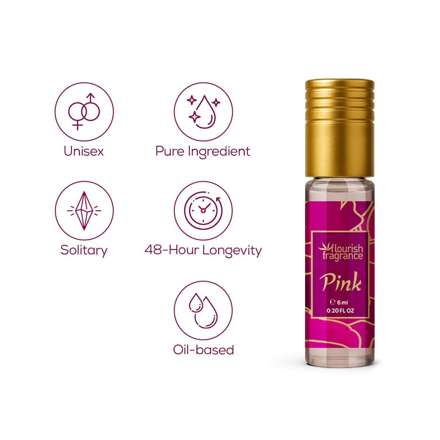 PINK ATTAR ROLL ON
