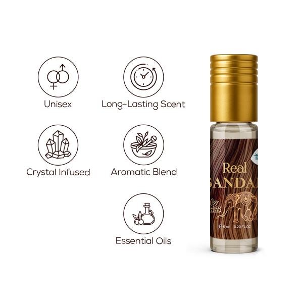 REAL SANDAL ATTAR ROLL ON