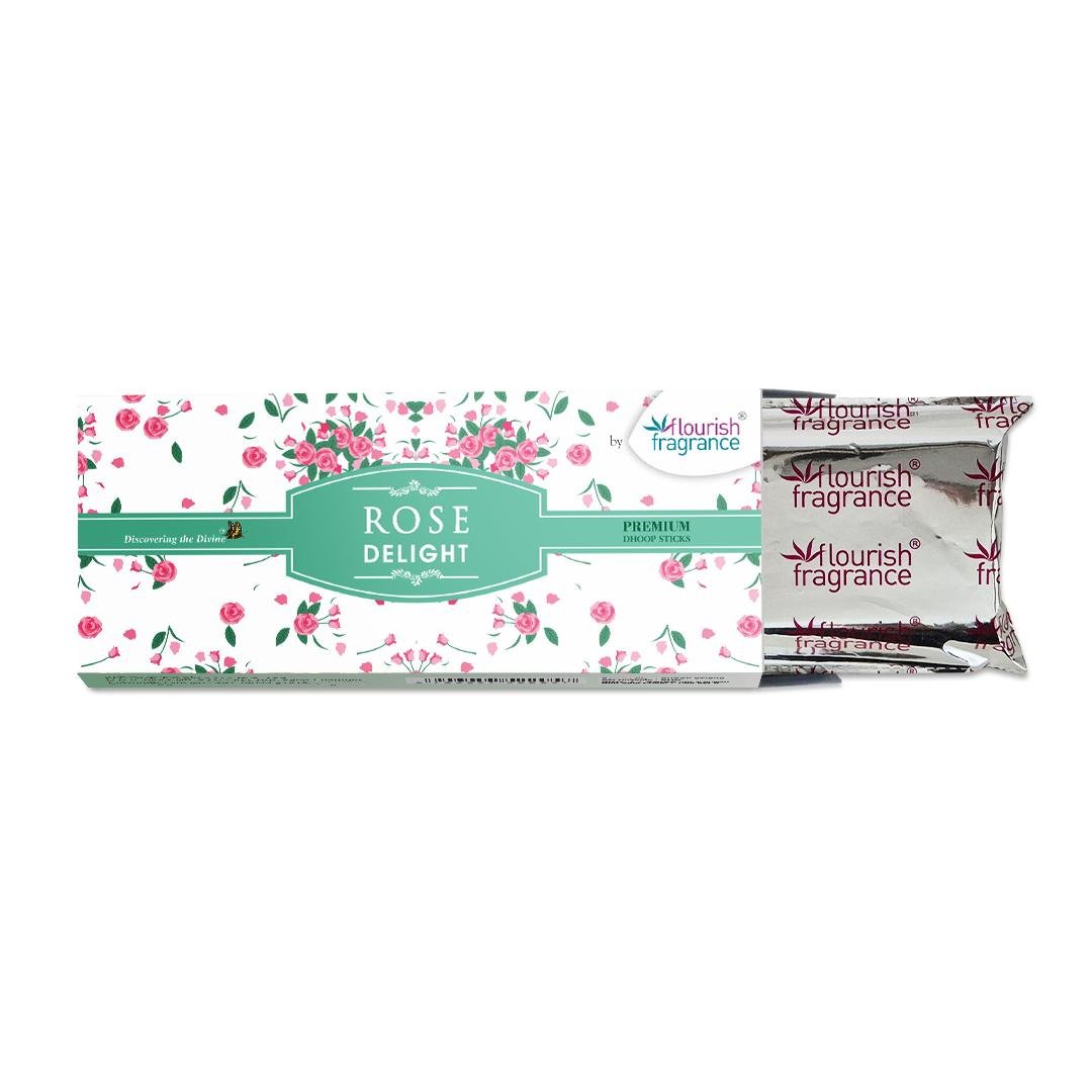 ROSE DELIGHT PREMIUM DHOOP STICKS