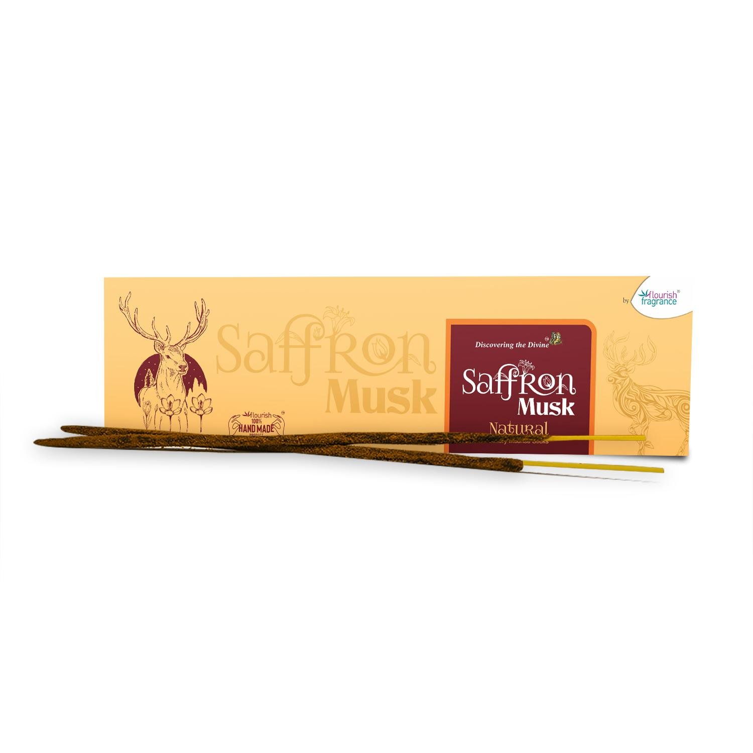 Saffron Musk Masala Incense Sticks