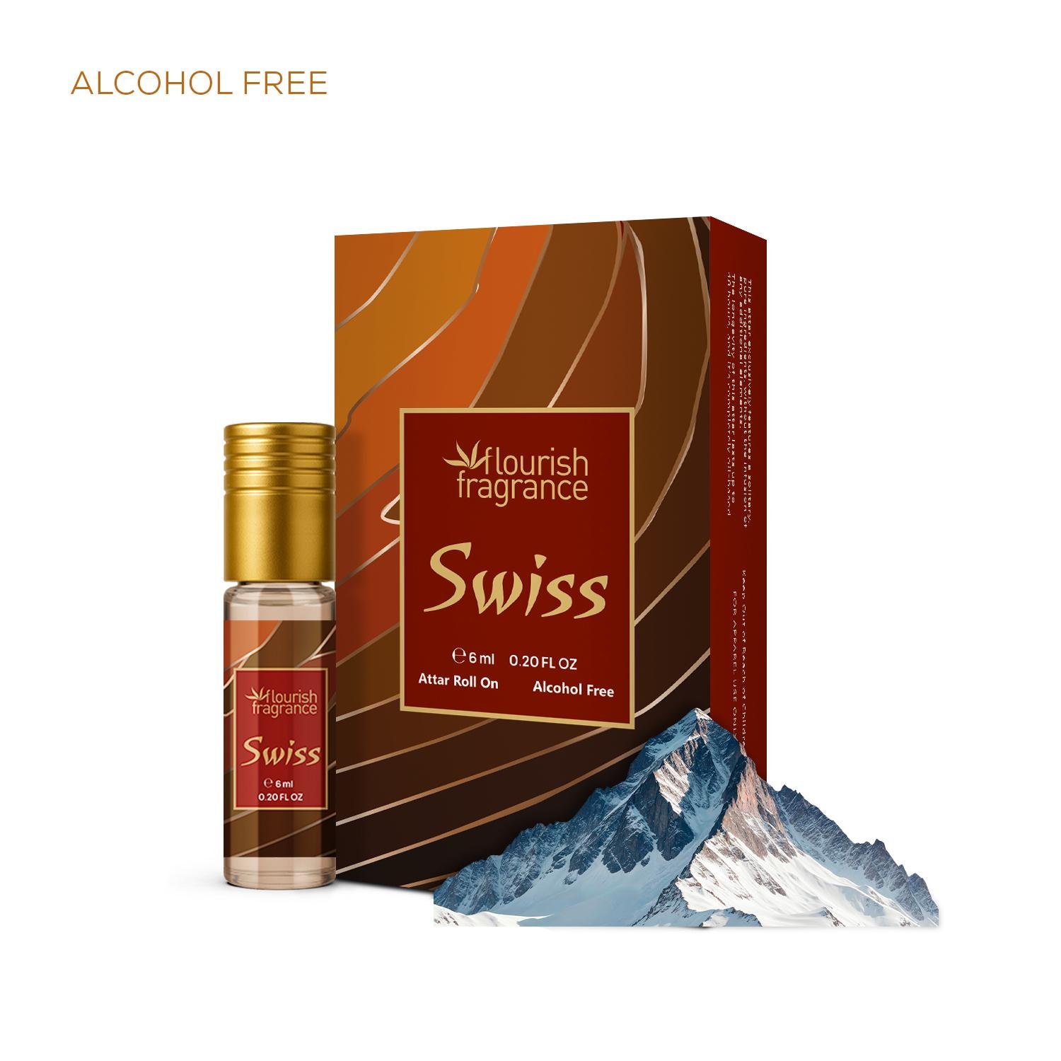 SWISS ATTAR ROLL ON PERFUME FOR MEN & WOMEN